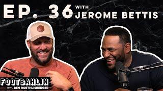 Big Ben and Jerome Bettis share SBXL stories talk Notre Dame infamous Indy fumble and more EP. 36