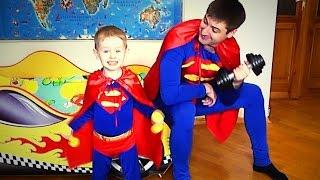 Утро СУПЕРГЕРОЕВ Как живут Супермены супергерои в реальной жизни Real Superheroes