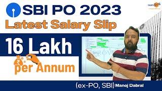 SBI PO 2023 Latest Salary Slip  Salary And Perks of An SBI PO  By Manoj SirEx SBI