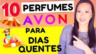 10 PERFUMES REFRESCANTES da AVON