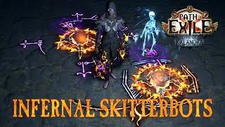 PoE 3.19 - Infernal Legion Skitterbots Occultist - Easy Mapping Heist Blight Delve