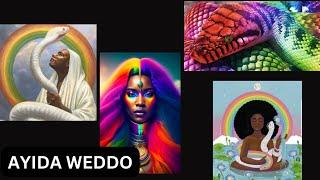 The rainbow Serpent Ayida Weddo Damballah’s wife in Hatian Vodou Ted Voodoo