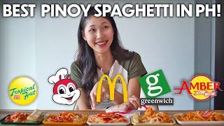 Finding the Best Pinoy Spaghetti in the Philippines 