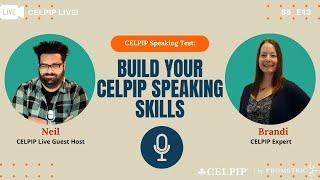 CELPIP Live Build Your CELPIP Speaking Skills - S5E13