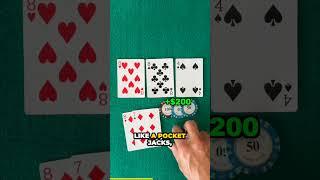 Never Slowplay These 4 Hands #poker #shorts