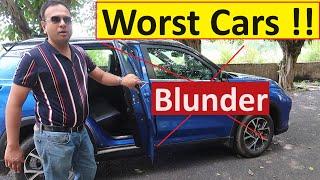 WORST Cars for Middle Class in India . DONT DESTROY WEALTH 