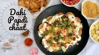 Dahi Papdi Chaat Recipe  Crispy Papdi Recipe