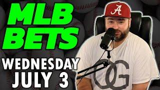 MLB Picks & Predictions Wednesday July 3rd  Baseball Bets  Kyle Kirms The Sauce Network