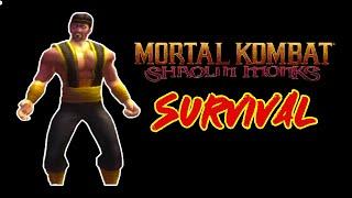 Shang Tsung Survival Mode Difficulty Hard - Mortal Kombat Shaolin Monks Survival Mode