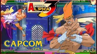 Street Fighter Alpha 3Zero 3 Expert difficulty Adon 20 Playthrough