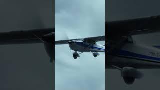 Airplane in Storm. Created with Element 3D in After Effects. #element3d #vfxshorts #youtubeshorts