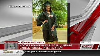 Hoover Police play 911 call update Carlee Russell investigation