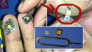 Where SIM Card keeps safe its Secret Chip  Inside SimCard Circuit