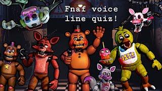 GUESS THE FNAF CHARACTER FNAF UCN Voice Lines #2