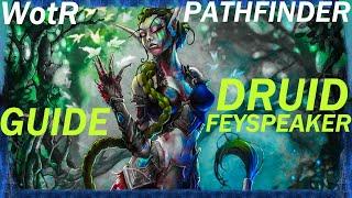 Pathfinder WotR - Feyspeaker Druid Starting Build - Beginners Guide 2021 1080p HD