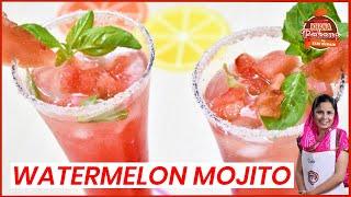 Watermelon Mojito  Watermelon Mocktail  Refreshing Watermelon Juice  Summer Drink  Virgin Mojito
