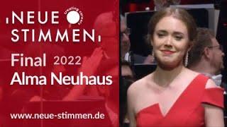 NEUE STIMMEN 2022 – Final Alma Neuhaus sings Parto parto La Clemenza di Tito Mozart