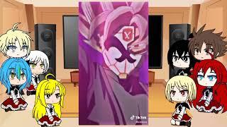 high school dxd react to dragon ball edits and amv  11  Albert agung