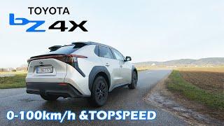 2022 Toyota bZ4x AWD 218HP 0-100kmh & TOPSPEED  ACCELERATION