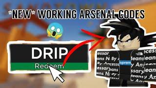 *NEW* ALL WORKING CODES FOR ARSENAL APRIL 2021 ROBLOX ARSENAL CODES
