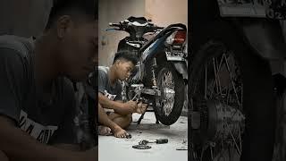 supra X 125 modifikasi ganteng