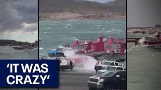 Lake Pleasant boaters experience monsoon chaos