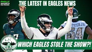 Which EAGLES stole the SHOW against the Patriots?  Flippin’ the Birds