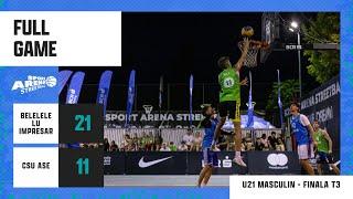 FULL GAME  Belelele lu Impresar Vs. CSU ASE Finala U21 Masculin T3