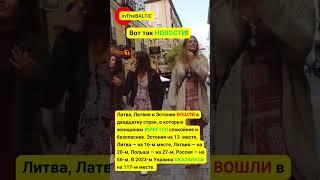 Литва ворвалась в двадцатку Россия отстала #новости #литва