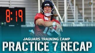 Jaguars Training Camp Day 7 Recap