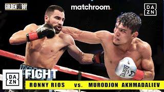 Новый бой Муроджон Ахмадалиев против Чемпиона Ронни Риоса