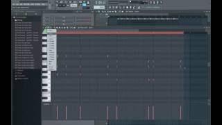 FL Studio 12 - Resize midi notes to the same size