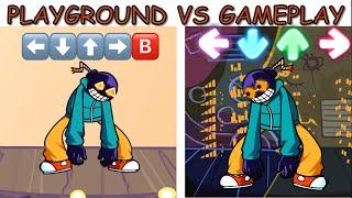 FNF Character Test  FNF Playground Remake 1234 vs Gameplay