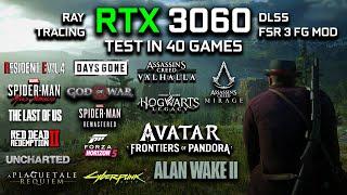 RTX 3060 12GB Test in 40 Games at 1080p  2024