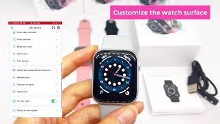 HW12 Smart Watch button Control the watch menu