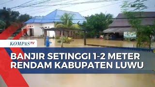 6 Kecamatan di Kabupaten Luwu Terendam Banjir Begini Situasinya