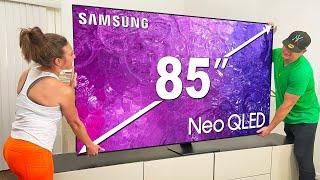 Massive 85 Samsung QN90C QLED TV