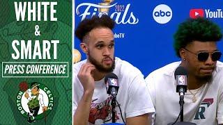 Marcus Smart and Derrick White Postgame Interview  Celtics vs Warriors Game 4
