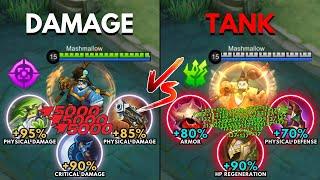 Akai Damage Build vs Akai Tank Build