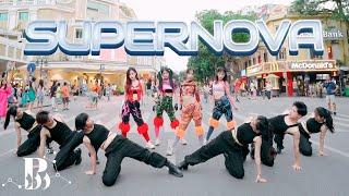 KPOP IN PUBLIC CHALLENGE - PHỐ ĐI BỘ aespa 에스파 Supernova Dance Cover By B-Wild Vietnam