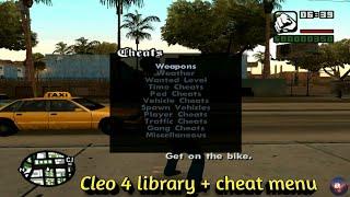 How to download and install cleo 4 library+cheat menu for GTA San Andreas  LetItTechz