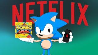 Sonic Mania Plus Netflix Mobile & knuckles