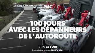 bande annonce 100 jours avec les dépanneurs de lautoroute  Poids lourds en détresse