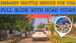 Visa Seekers Facilitation & Shuttle Service Islamabad  Embassy Shuttle Service  How to go Embassy?