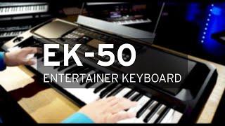 KORG EK-50 Entertainer Keyboard All Playing No Talking Official Video.