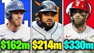 Biggest Free Agent Contract For Every MLB Team