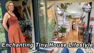 She Lives Full-Time in a Stunning Tiny House  Micro Home Tour in the Netherlands