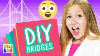 Build Your Own Strong DIY Paper Bridge  UniLab  UniLand Kids