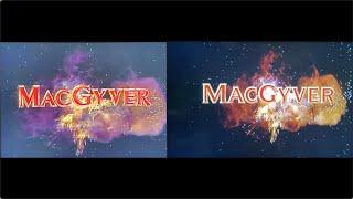 MacGyver Season 7 Theme SD VS  HD
