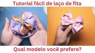 O melhor e mais fácil tutorial de laço de fita #20